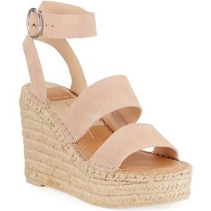 Dolce Vita Shae Suede Wedge Espadrilles